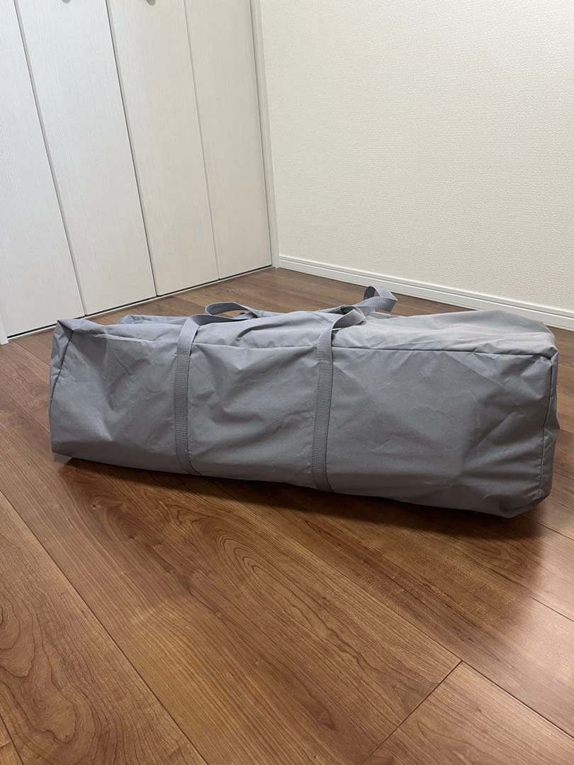 【美品】アップリカ　ココネルエアーAB グレーベア　ベビーベッド