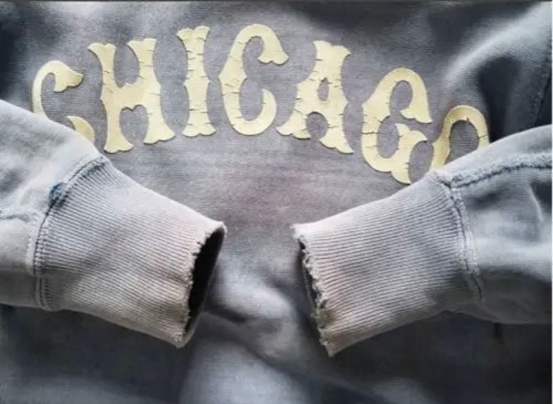 pearl d スウェット　サンフェード