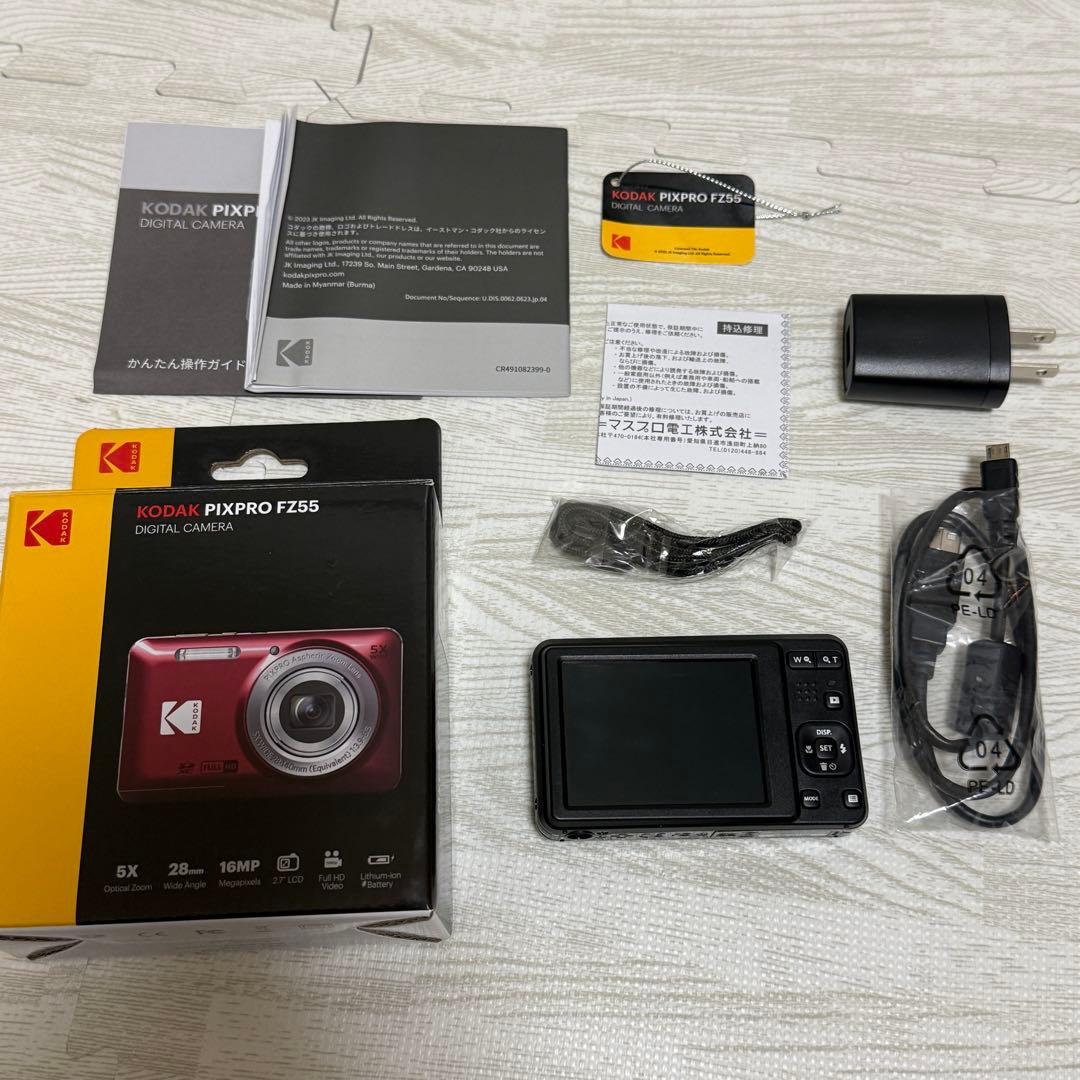 Kodak FZ55 Black デジカメ コンデジ