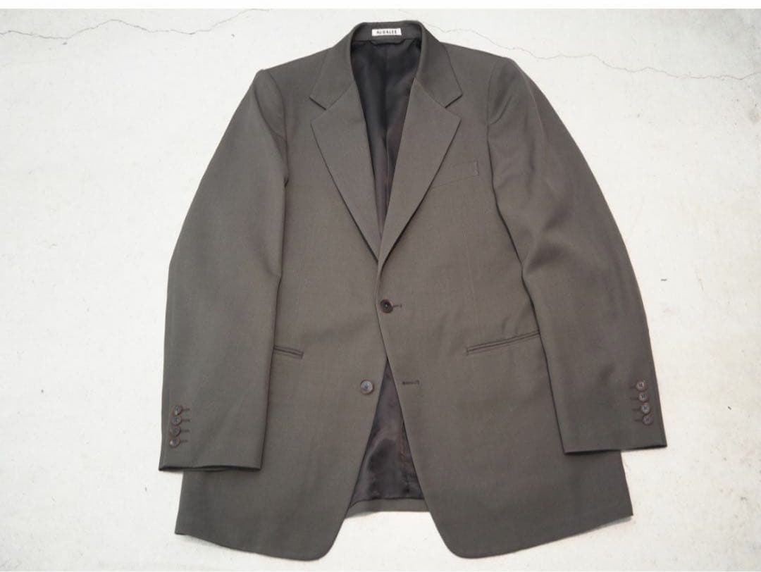 ば*う様 美品 25SS AURALEE オーラリー テーラード ジャケット