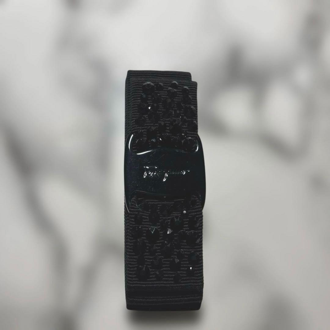 Salvatore Ferragamo フェラガモ　ビジューつき バレッタ