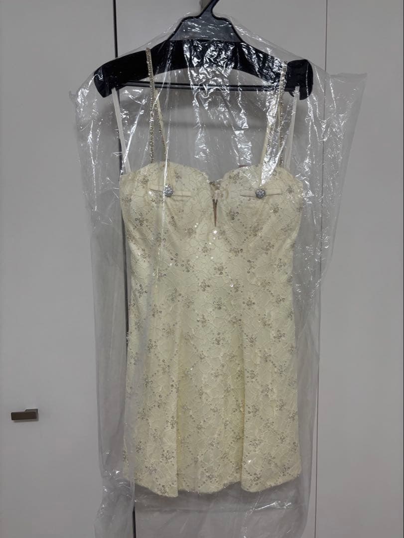 ローブドフルール　キラキラスパンコールドレスS 新品未使用