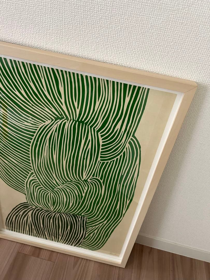 【フレーム付】THE POSTER CLUB Green Ocean 50×70