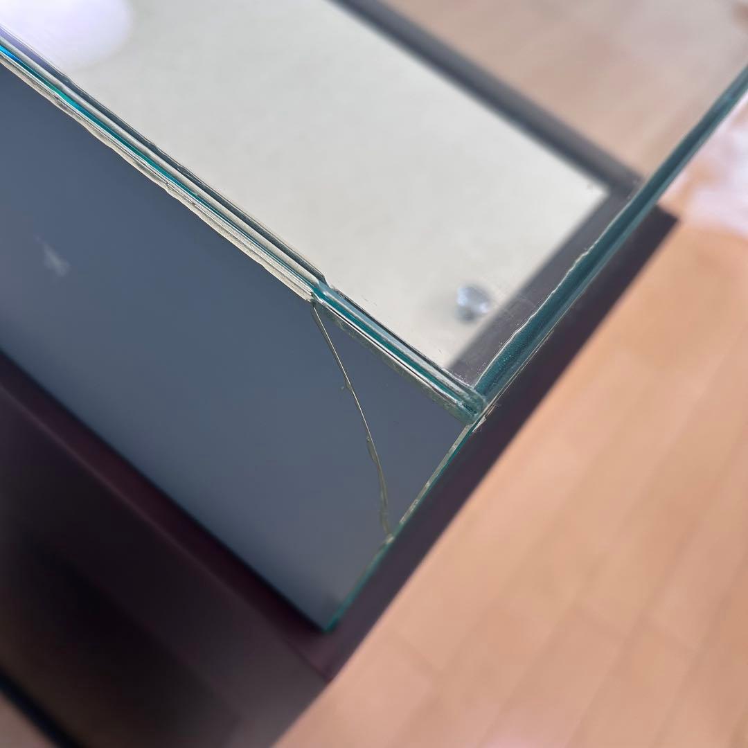 塩川光明堂　コレクションケース　カルトーネ　アンティーク　レトロ　強化ガラス