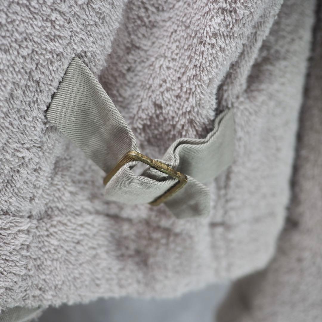 UNDERCOVER｜21SS ノーカラーパイルジャケット（グレージュ・2）