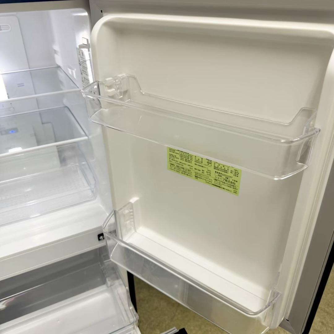 SHARP 冷蔵庫 小型 一人暮らし 152L 2021年製 KR0100