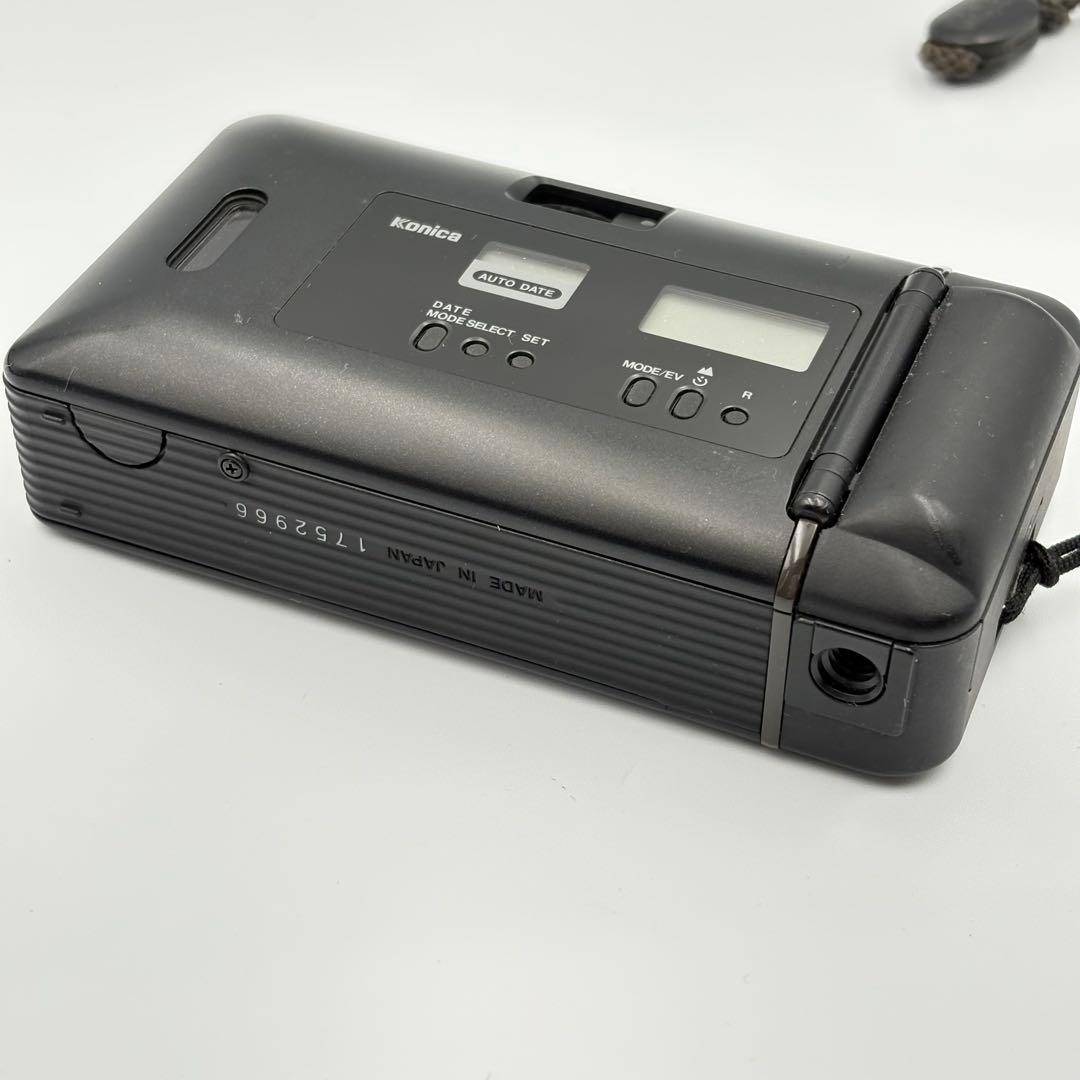 コニカ ビックミニ フィルムカメラ コンパクト ブラック 0329-S5704s