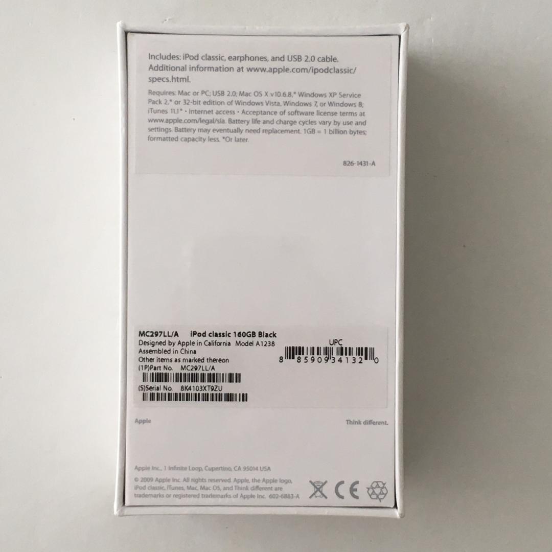 y*1様 【新品未開封】iPod classic 6.5世代 160GB USモ