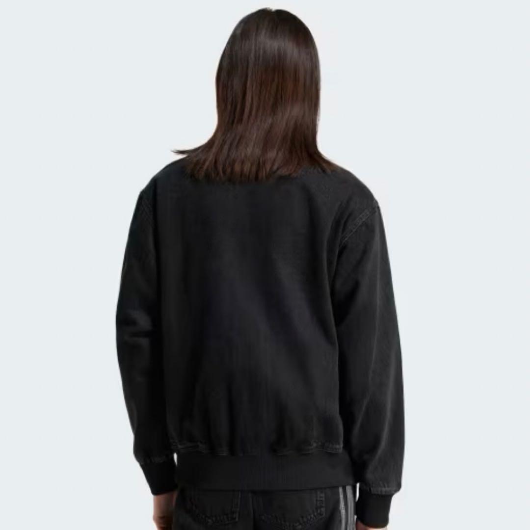 新品4XL】アディダス　デニムジャケットファイヤーバードトラックげんじ