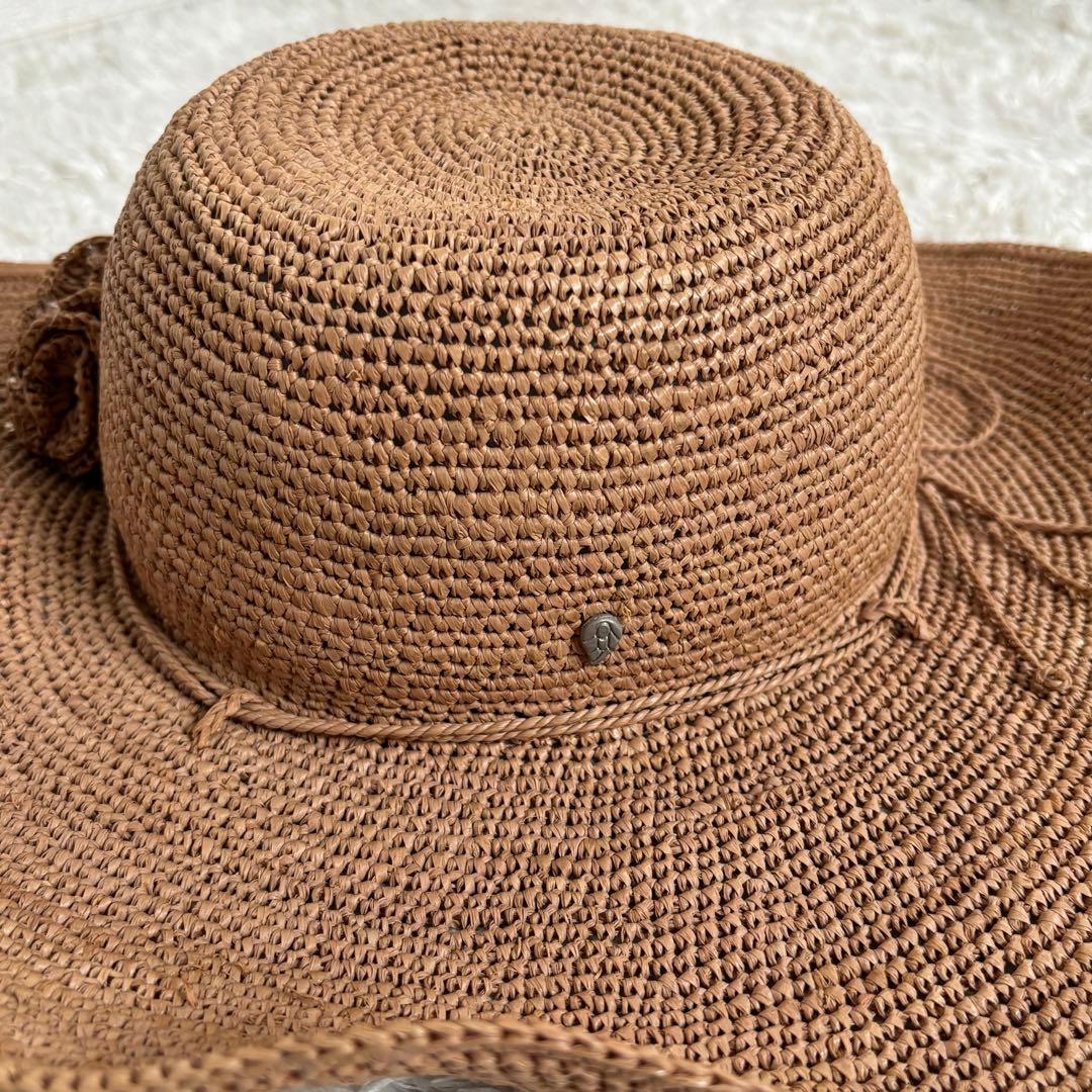 未使用級✨HELEN KAMINSKI フラワーチャーム　麦わら帽子