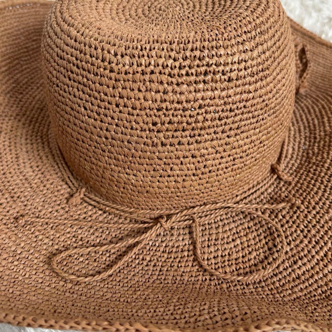 未使用級✨HELEN KAMINSKI フラワーチャーム　麦わら帽子