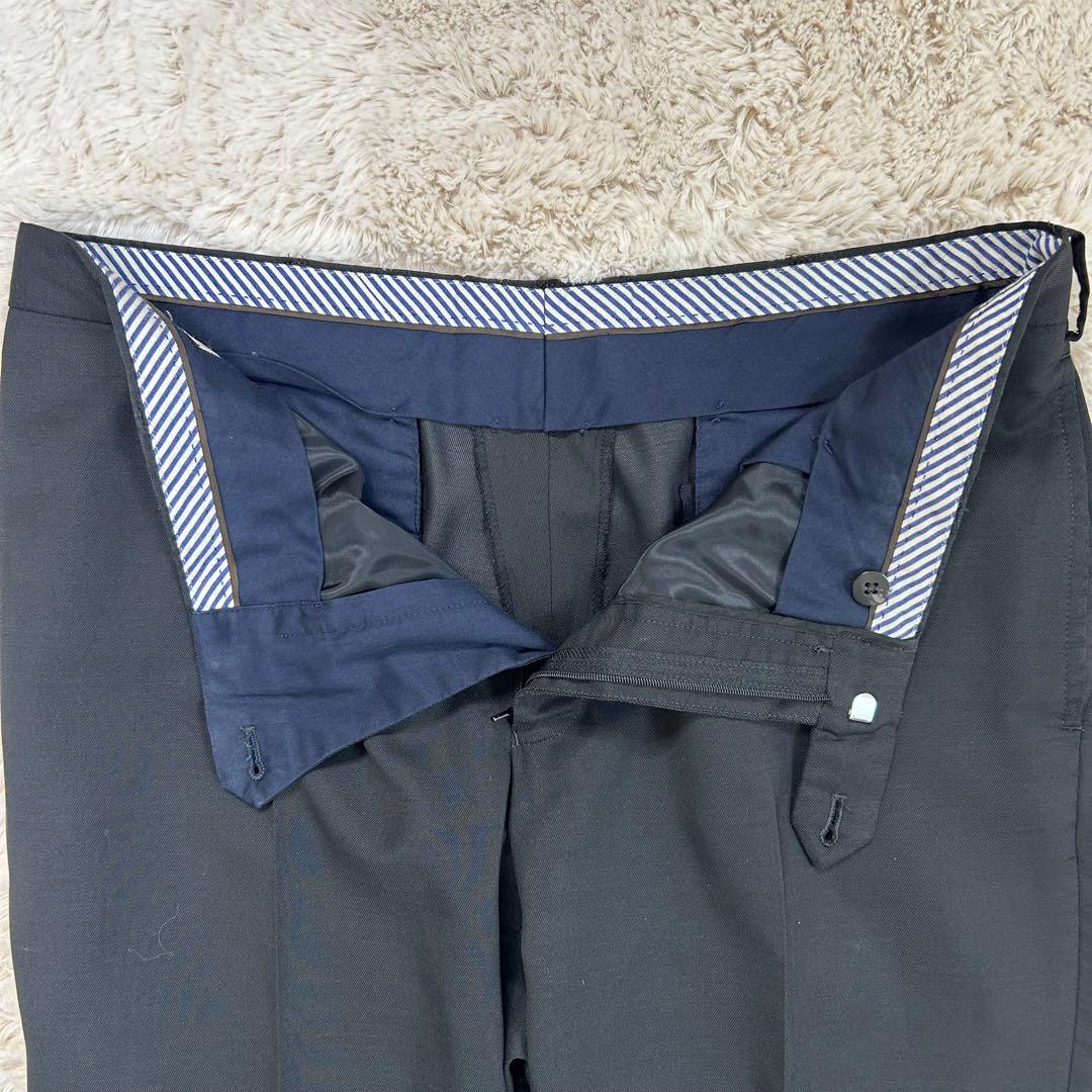 美品 近年モデル JPRESS スーツ グレー AB7 セットアップ シルク混