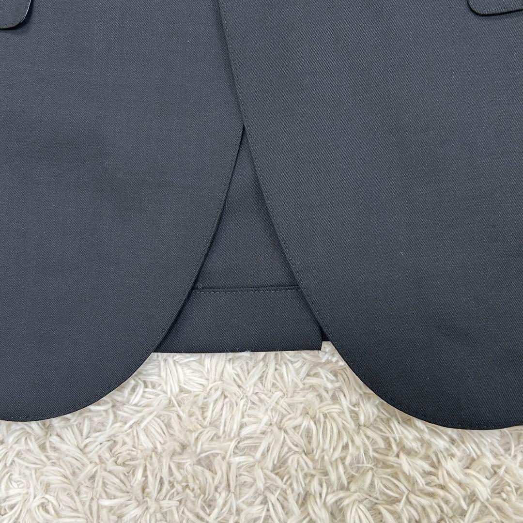 美品 近年モデル JPRESS スーツ グレー AB7 セットアップ シルク混