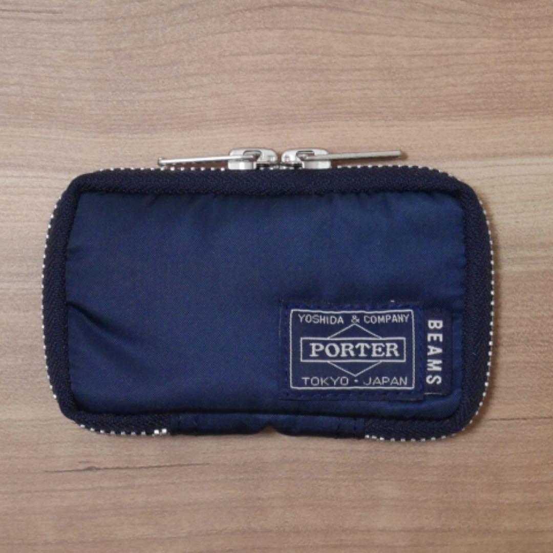PORTER×BEAMS TANKER キーケースBEAMS40周年インディゴ