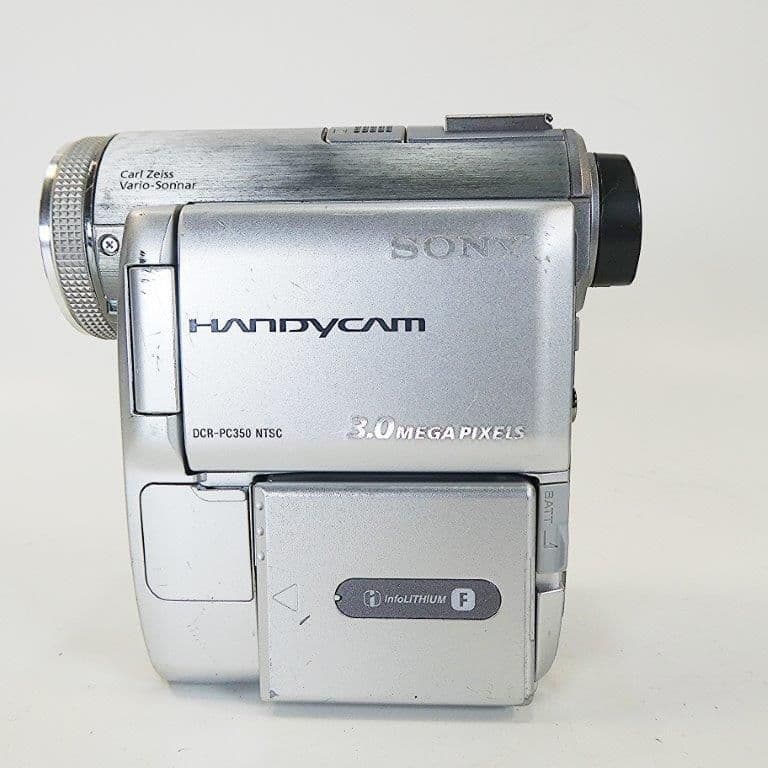 動作品ソニー DCR-PC350 MiniDVビデオカメラ　DVDダビングに最適