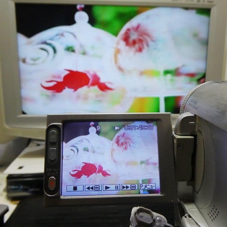 動作品ソニー DCR-PC350 MiniDVビデオカメラ　DVDダビングに最適