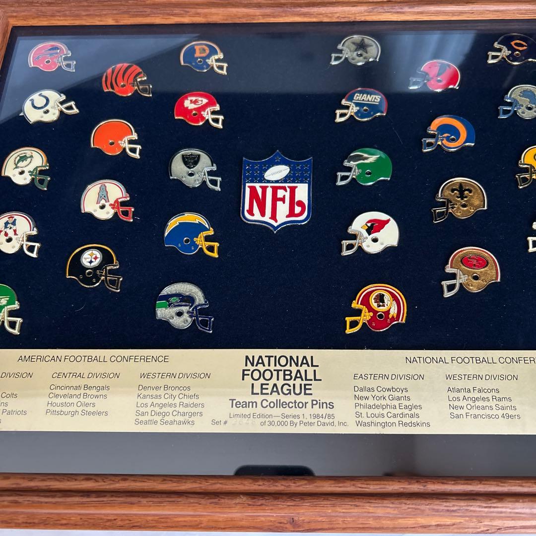 う*ー様 NFLチームヘルメットピンバッジコレクション1984/1985s
