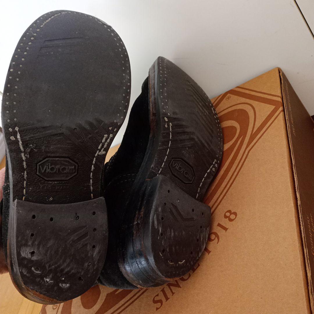 0*d様 Wesco エンジニアブーツ Custom Boss ラフアウト ブラ