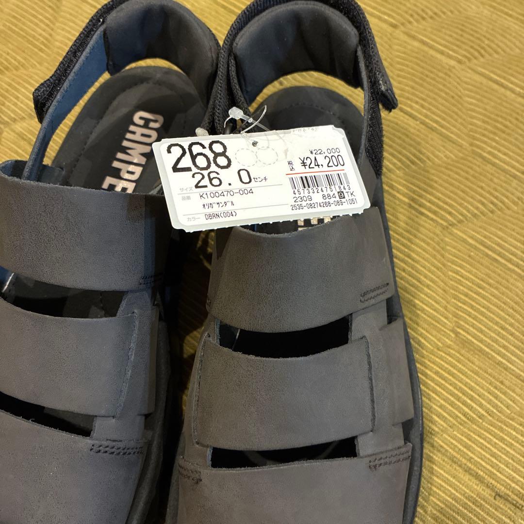 新品　CAMPER ORUGA 26cm サンダル カンペール