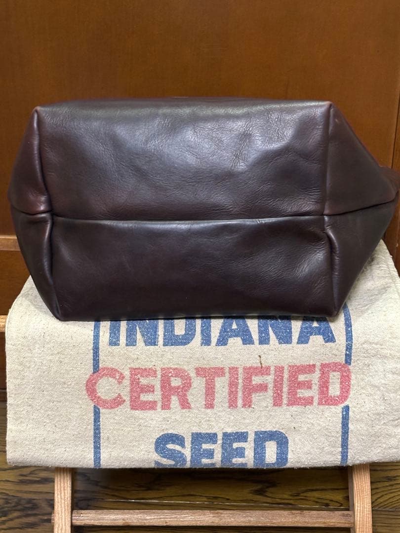 【美品】VASCO/ヴァスコ/レザーメールパースバッグ