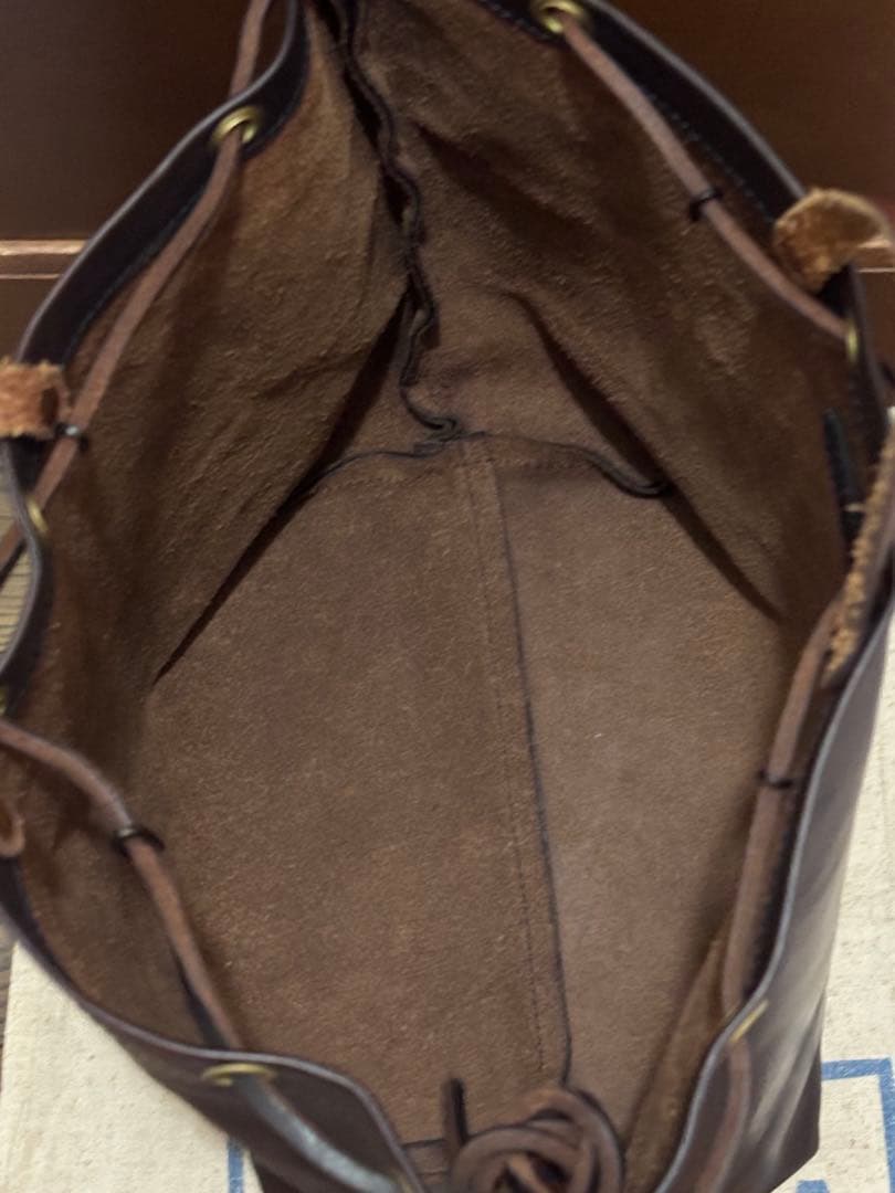 【美品】VASCO/ヴァスコ/レザーメールパースバッグ