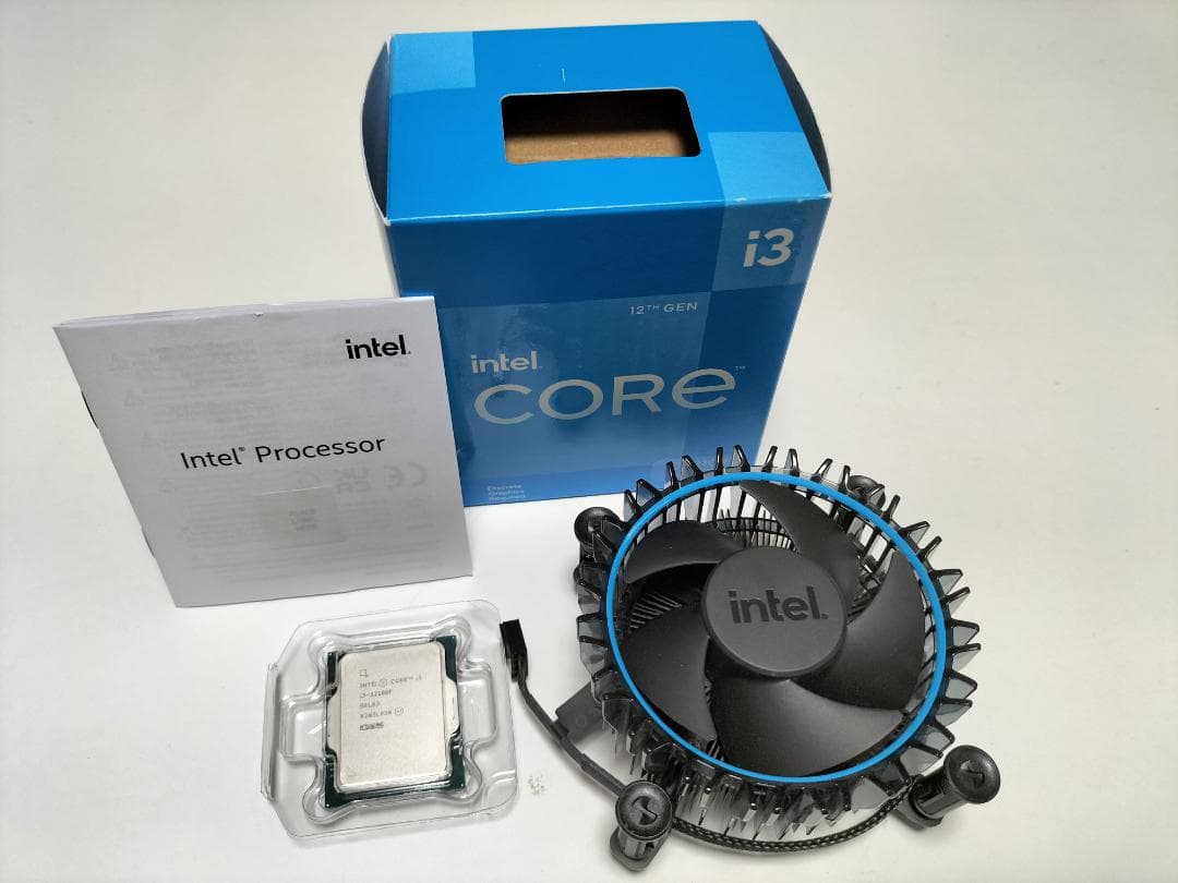 Intel Core i3-12100F CPU 12世代