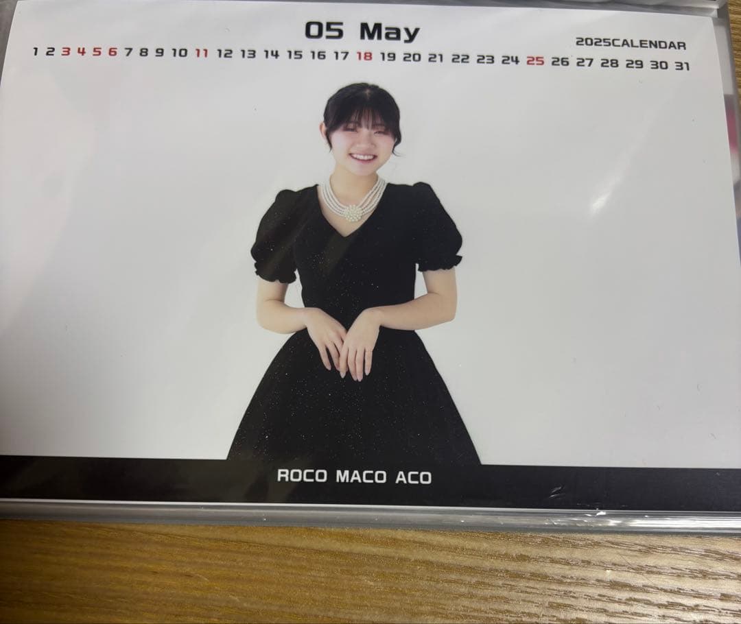 ROCO MACO ACO 2025年カレンダー