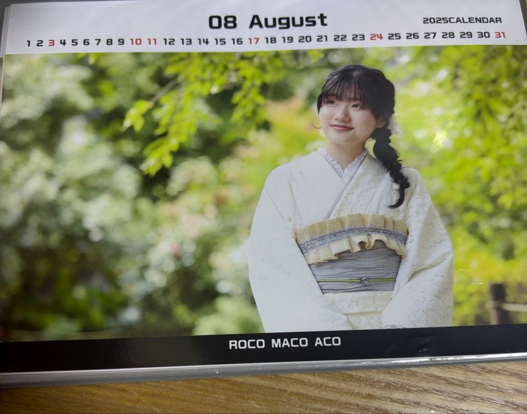 ROCO MACO ACO 2025年カレンダー