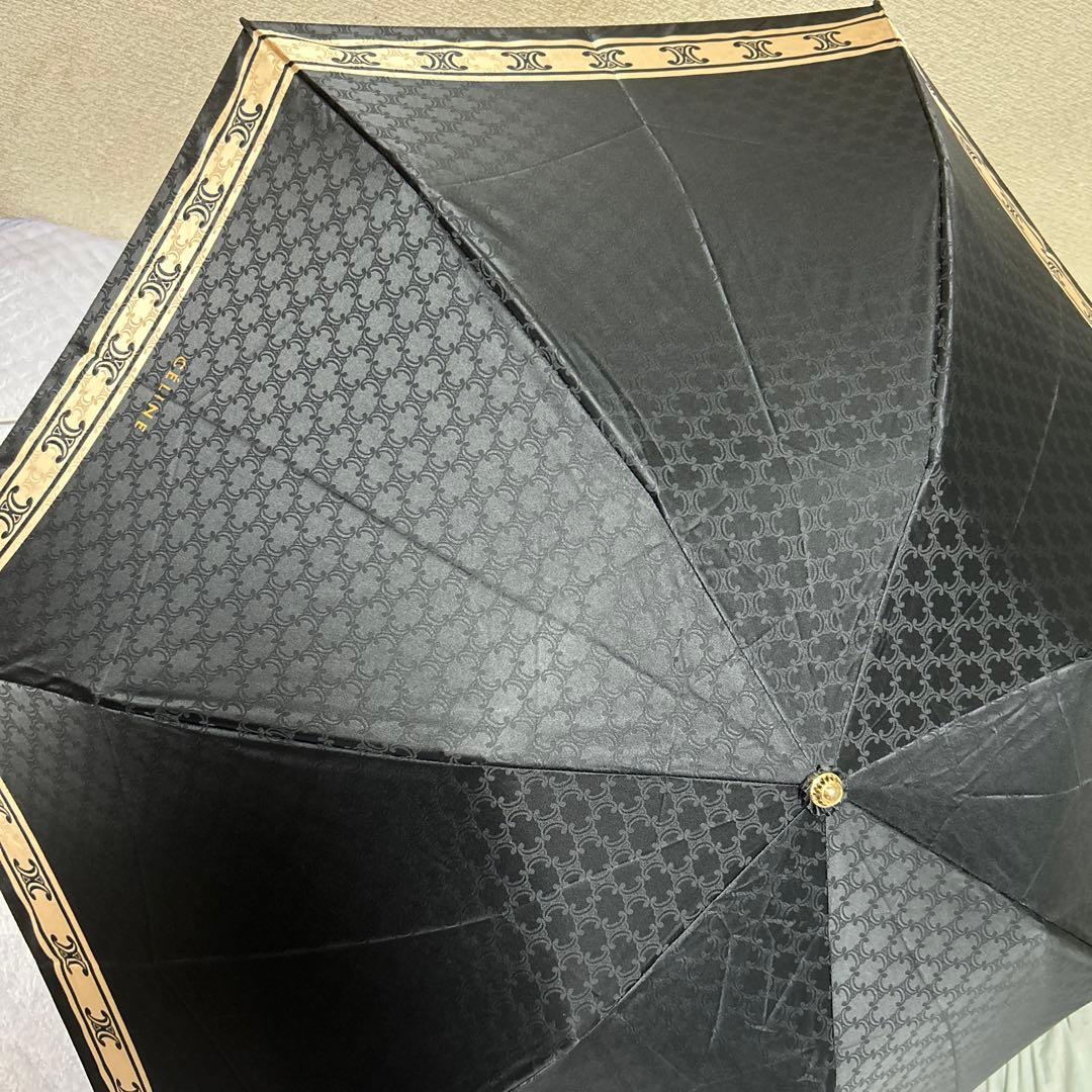 セリーヌ マカダム　折り畳み傘　日傘 雨傘　傘