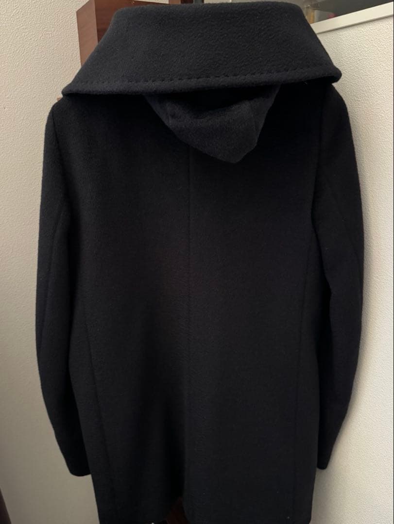 マックスマーラ✴︎キャメル素材 フード付きピーコート