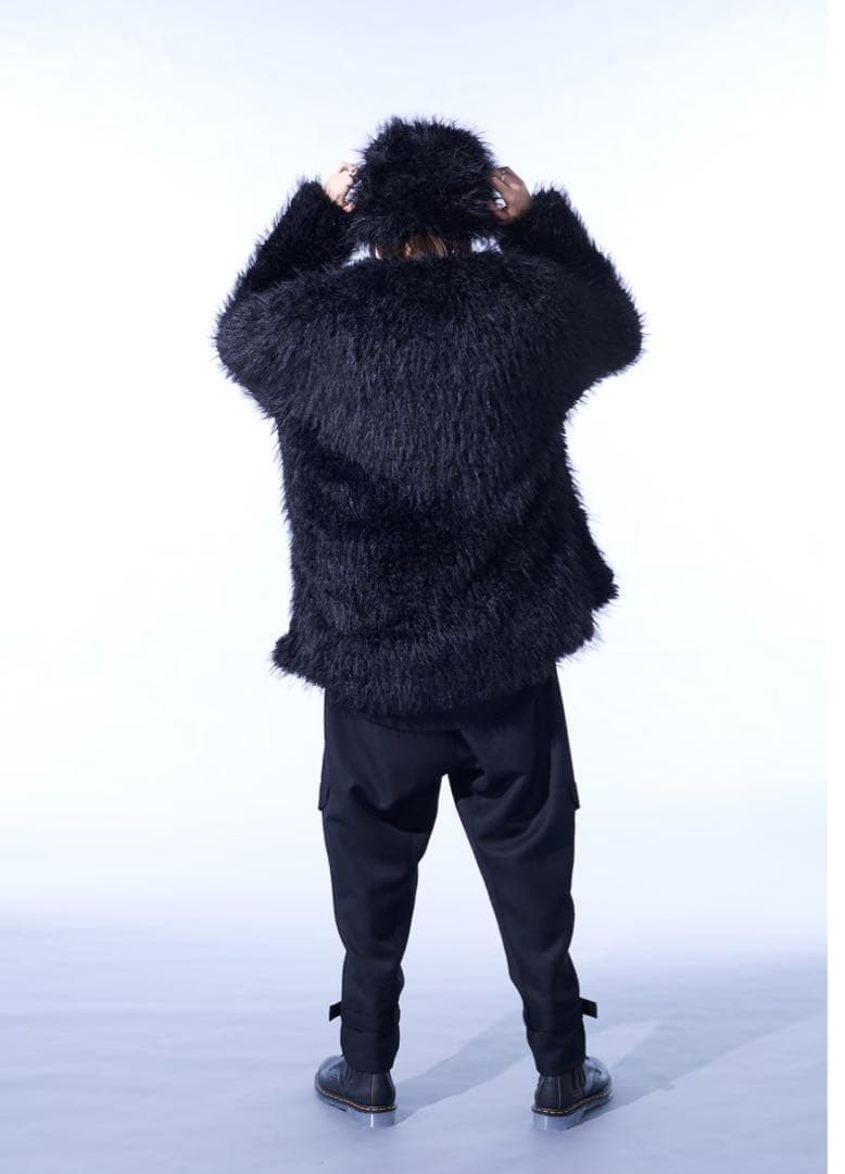 【ヨウジヤマモト】S'YTE ファープルオーバー 黒 M ビックシルエット