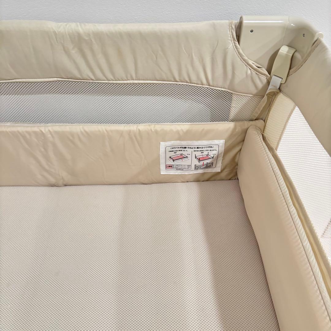 【美品】Aprica アップリカ ココネルエアー　ベビーベッド　折りたたみ
