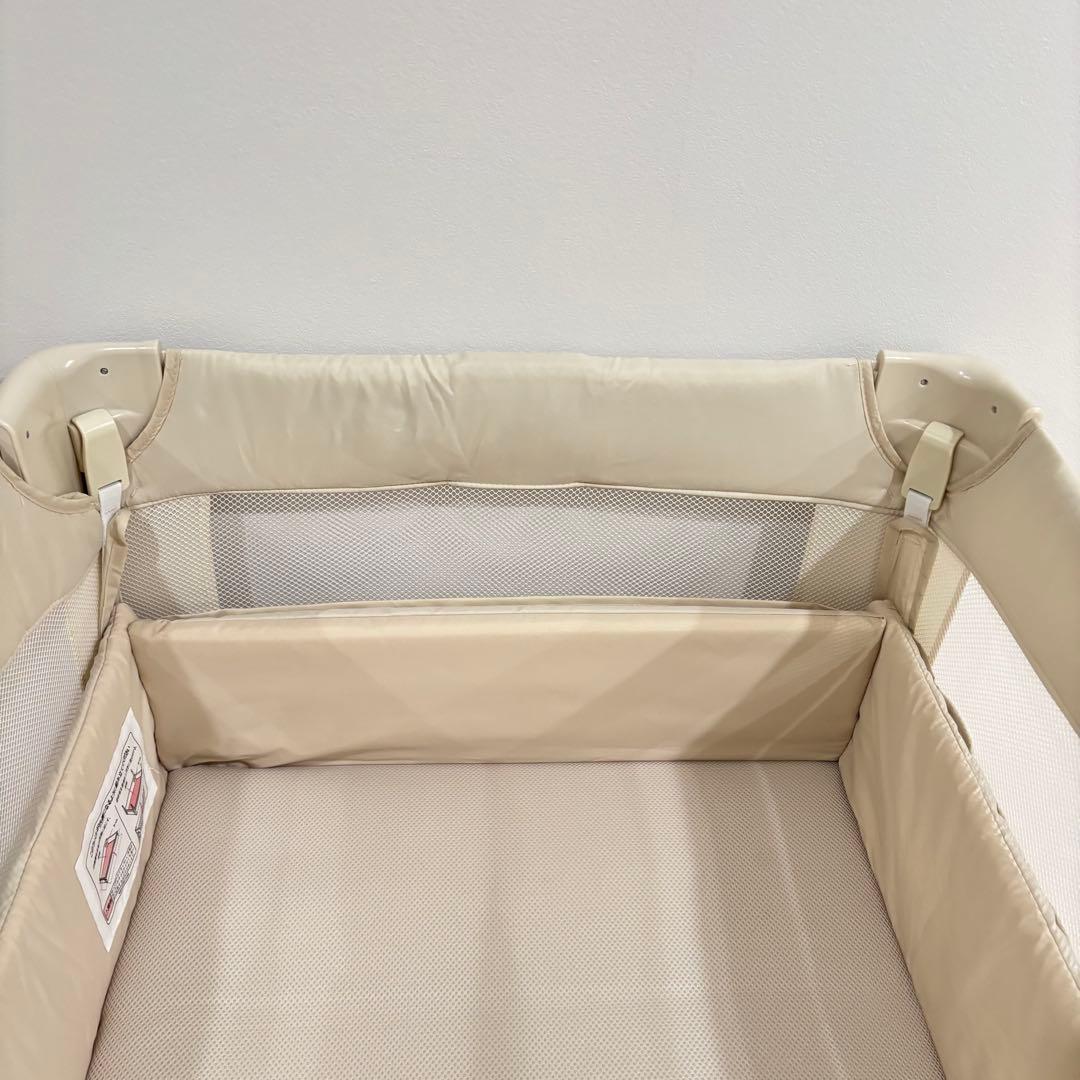 【美品】Aprica アップリカ ココネルエアー　ベビーベッド　折りたたみ