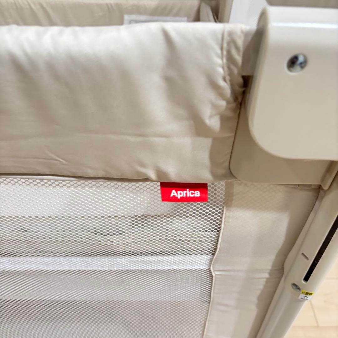 【美品】Aprica アップリカ ココネルエアー　ベビーベッド　折りたたみ