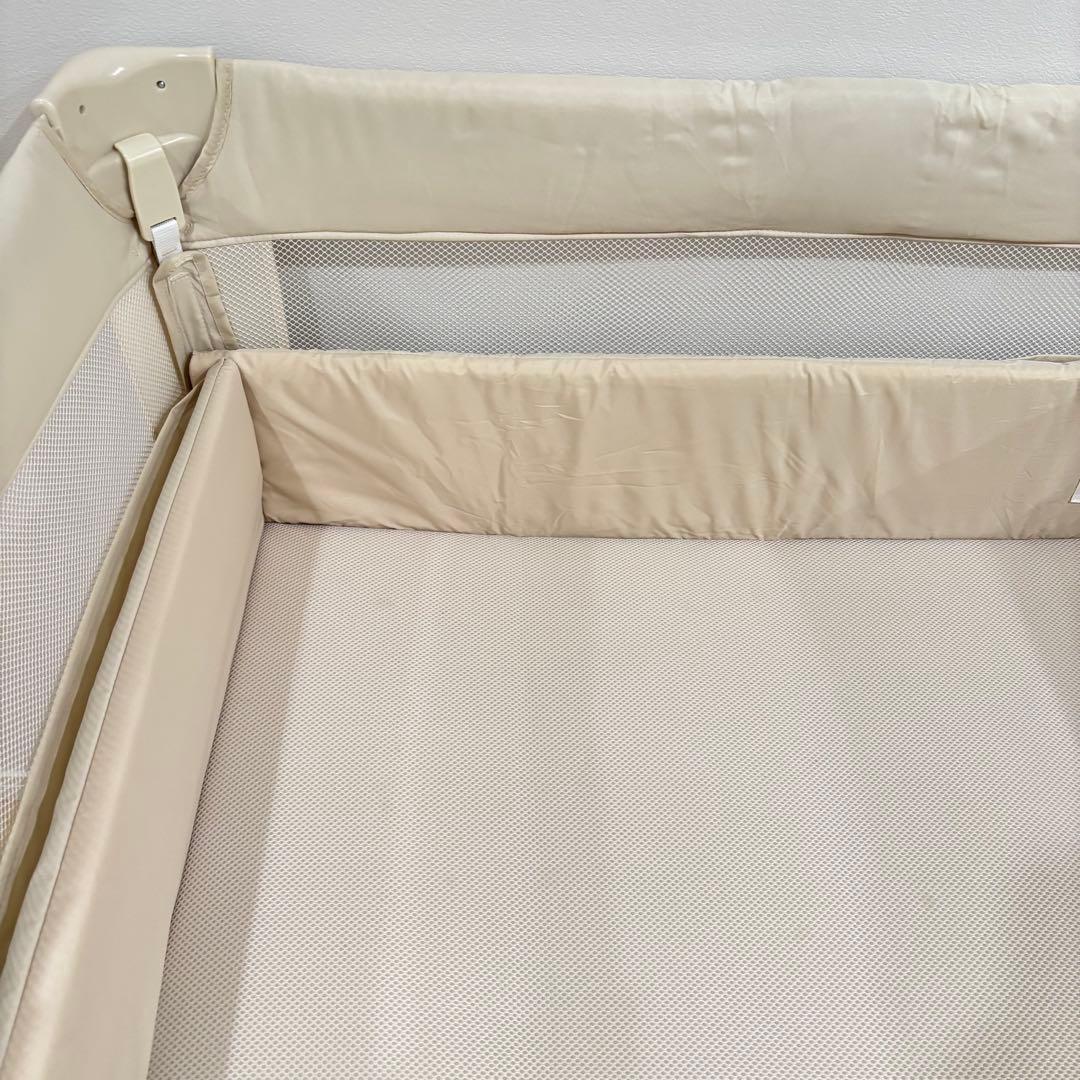 【美品】Aprica アップリカ ココネルエアー　ベビーベッド　折りたたみ