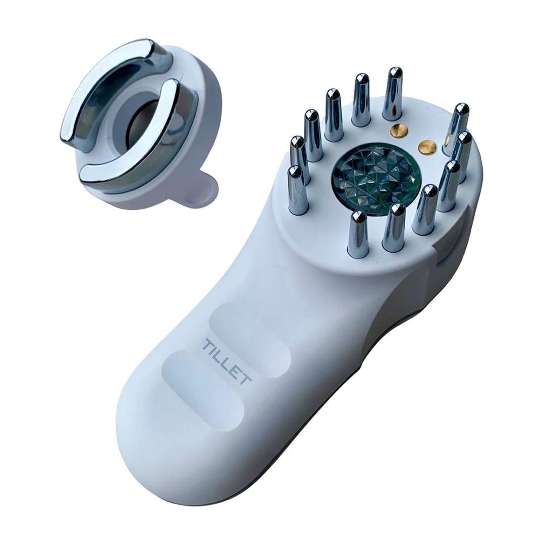 TILLETティレット（ホワイト）イオン導入器 フェイス＆ヘアトリートメント