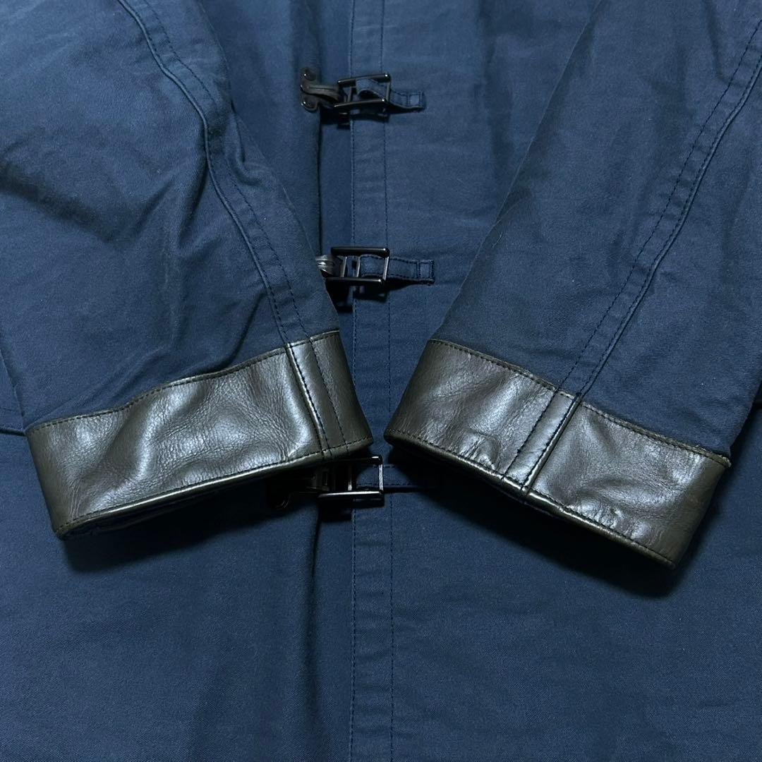 NIGEL CABOURN GREAT CLIP COAT SIZE50 紺色