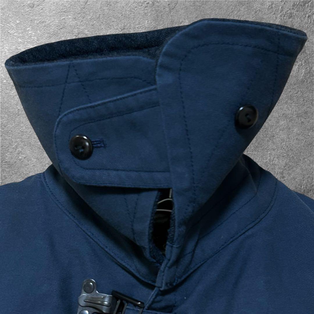 NIGEL CABOURN GREAT CLIP COAT SIZE50 紺色