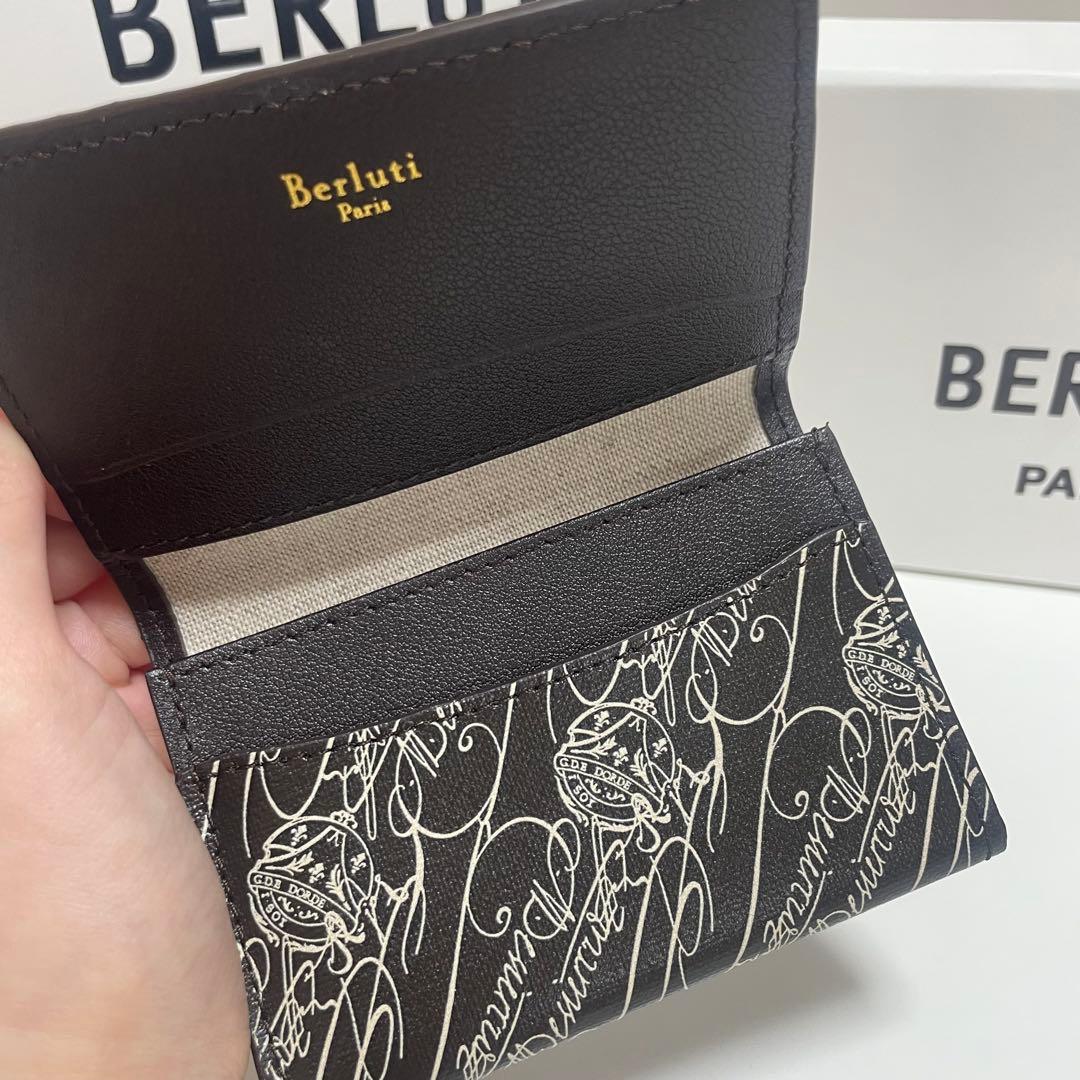 Berluti インブイア トワル・マルブフ カードホルダー