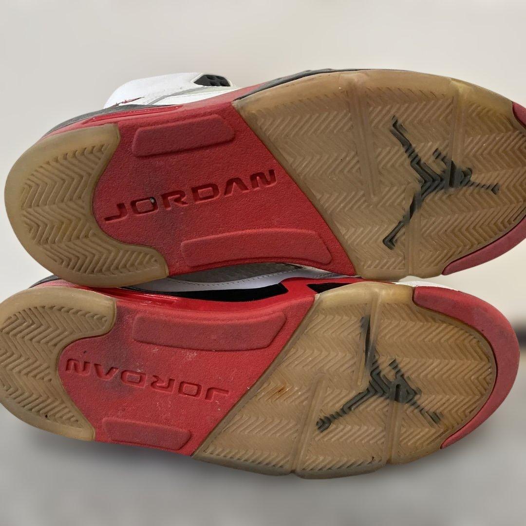 AIR JORDAN 5 RETRO OG FIRE RED 27センチ