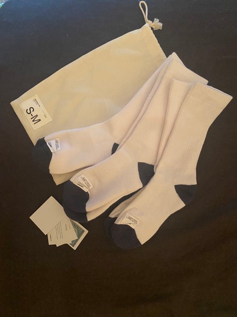 VISVIM ACHILLES SOCKS HI (2-TONE) 3足セット