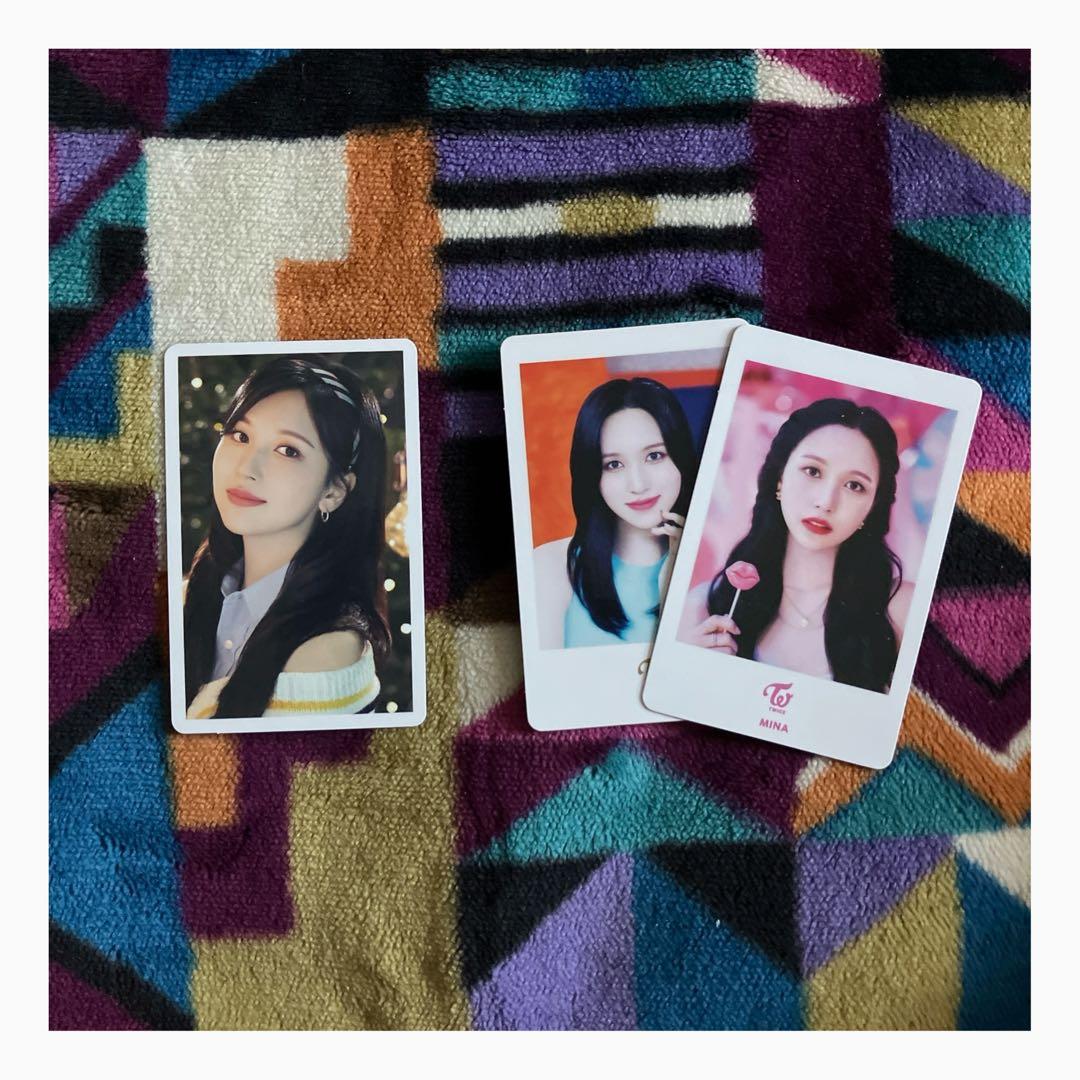 TWICE トレカ ミナ ハイタッチトレカ