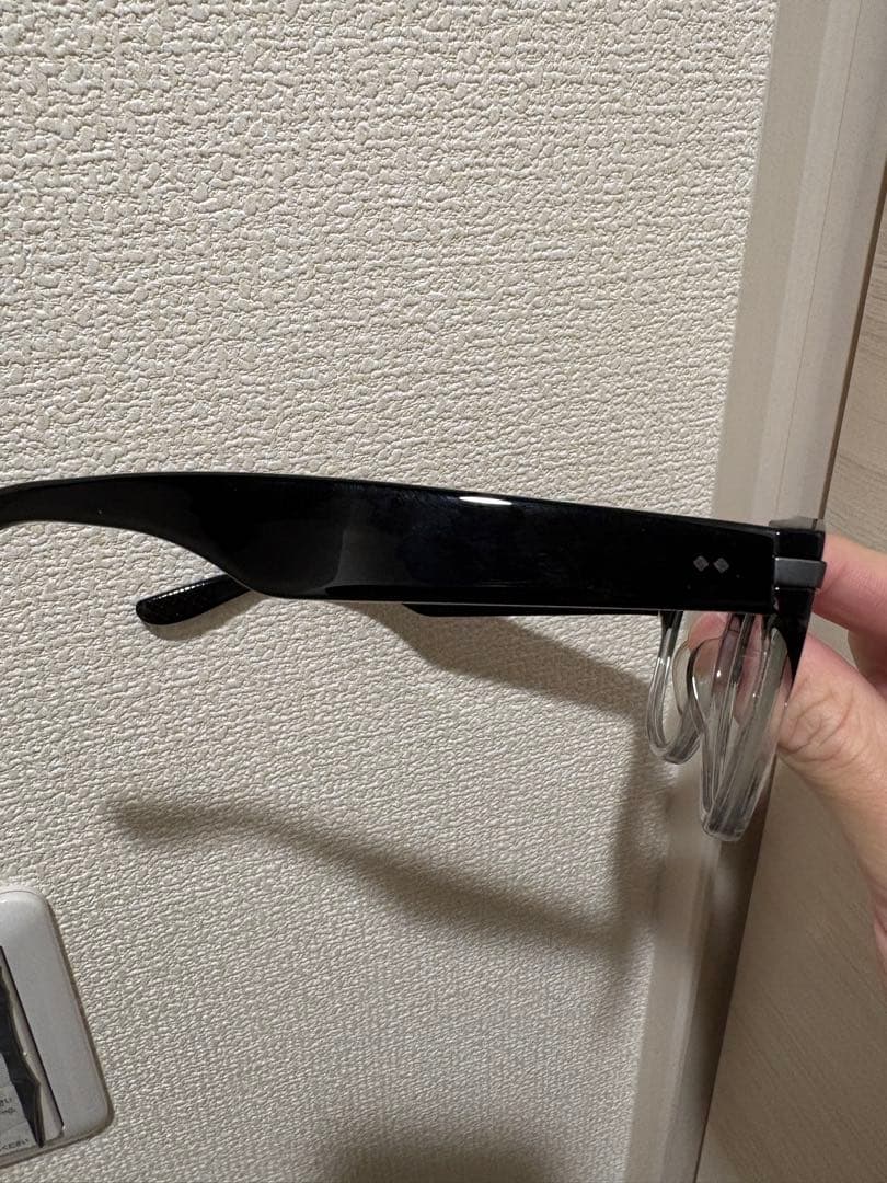 【美品】Bottega Veneta ブラック メガネ 日本製 サングラス