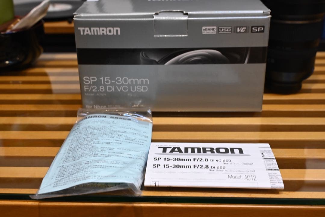 TAMRON SP 15-30mm F2.8 Nikonタムロンニコンマウント