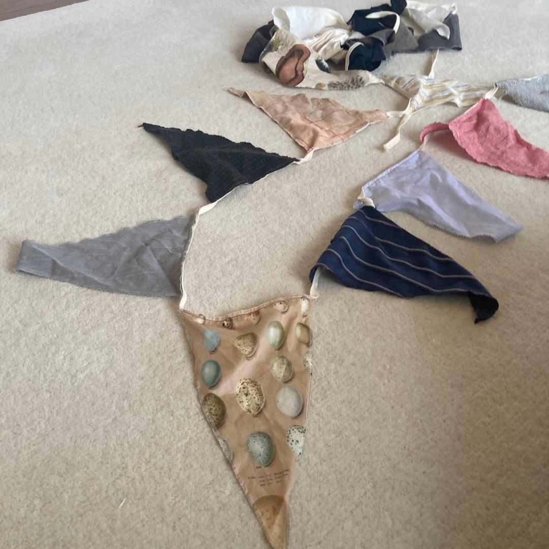 Paul Harnden ハンドメイド ガーランド　フラッグ