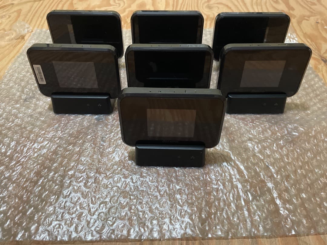 ドコモ モバイルルーター SH-05L SIMフリー 7台