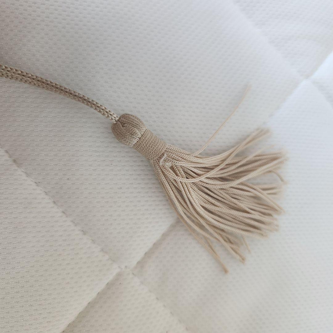 近沢レース　日傘　白　アイボリー　清楚　撮影　刺繍　ゴールド