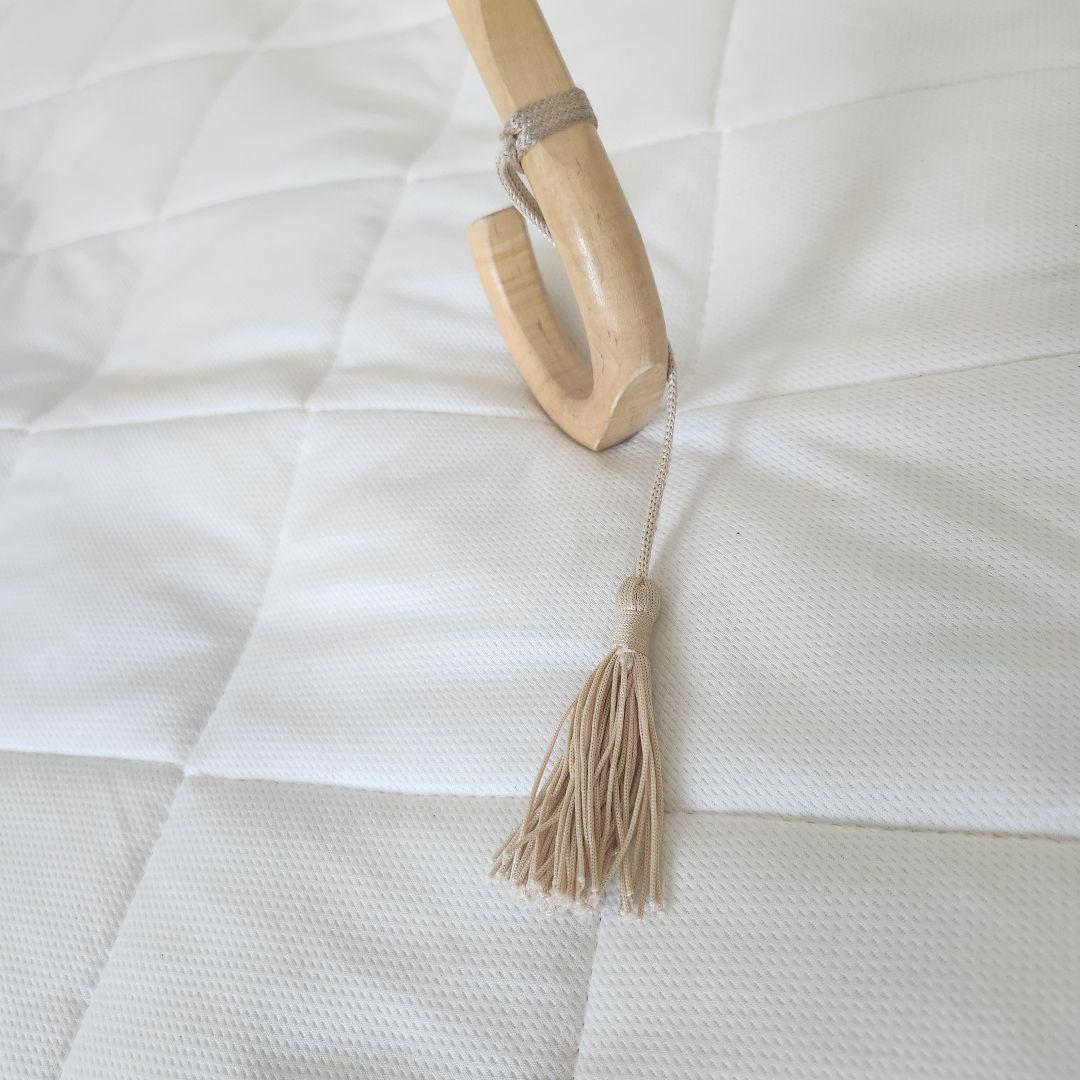 近沢レース　日傘　白　アイボリー　清楚　撮影　刺繍　ゴールド