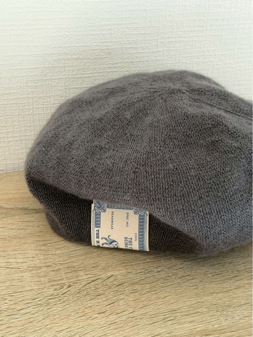 THE H.W. DOG CO. グレー ベレー帽