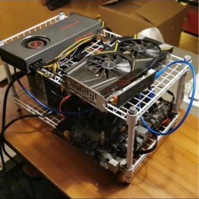 ジャンク マイニングリグ RX5700 RX5700XT TB250-BTC+